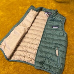 Patagonia Kids' Green Puffer Vest